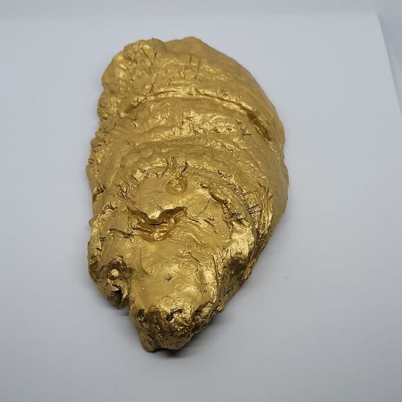 Large filigree Oyster shell ring holder/ trinket tray - Picture 4 of 6